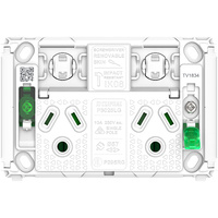 Clipsal Pro Lighting Double Powerpoint 10A Grid