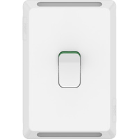 Clipsal Pro Cooker Double Pole 45A Switch White