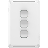 Clipsal Pro 3 Gang Switch White