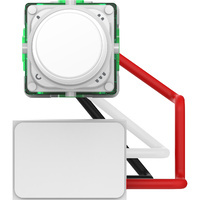 Clipsal Pro 4-Position Rotary OFF-1-2-3 Switch Mechanism White