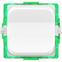 Clipsal Pro 3-Position Momentary Toggle Blank 10A Mechanism White