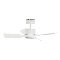 Clipsal Airflow X Series 900mm 4 Blade DC Ceiling Fan White