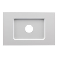 Clipsal Saturn ZEN 30 Series 1 Gang Grid & Plate White