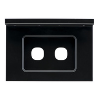 Clipsal Saturn ZEN Horizontal Shelf Black