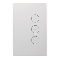 Clipsal Saturn ZEN 3 Gang Switch White