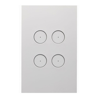 Clipsal Saturn ZEN 4 Gang Switch White