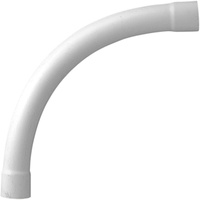 100mm Communication Bend 90 Degree White