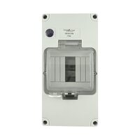 Connected Switchgear 4 Pole Weatherproof Enclosure IP66 with Neon Indicator