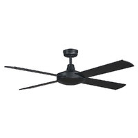 Martec Lifestyle 1300mm 4 Blade Ceiling Fan Matt Black