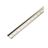 Slotted Din Rail Zinc Steel 35mm x 7.5mm (1mtr Length)