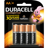 Duracell All Purpose AA Batteries (4 Pack)