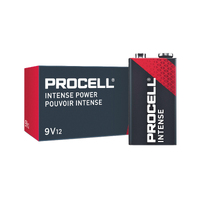 Duracell Procell Intense 9V Battery (12 Pack)
