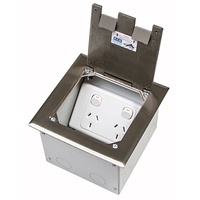 ECD Stainless Steel Flush Floor Box