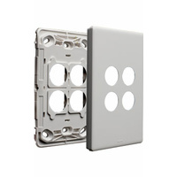 Legrand Excel Life 4 Gang Grid & Plate
