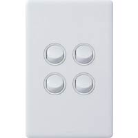 Legrand Excel Life 4 Gang Switch