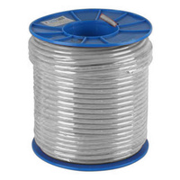 Flex Cable 1.5mm 2 Core + Earth - Grey 100M