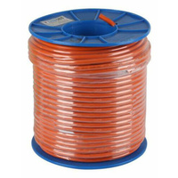 Flex Cable 1.5mm 3 Core + Earth - Orange 100M