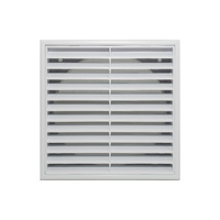 QCE 100mm Fixed Grille (White)