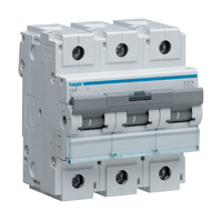 Hager  3 Pole 100 A 10kA C‑Curve Circuit Breaker