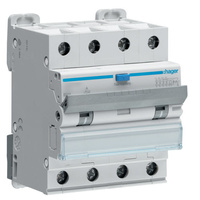 Hager 3 Phase RCBO 4P 6kA