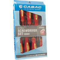 Cabac 8 Piece Screwdriver Set 1000V