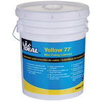 IDEAL Yellow 77 Wire Pulling Lubricant 19 Litre Bucket