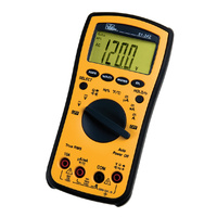 IDEAL Test-Pro Digital Multimeter with TRMS, Temp, Cap, Hz, Backlight