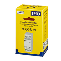 IMO Modular Contactor for Heating/Lighting | 63A 2P NO | 230V AC Coil (HC63-20230)