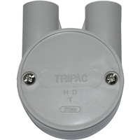 20mm U Way Tangential Shallow Junction Box