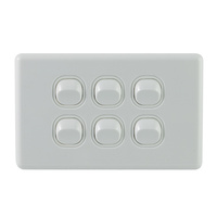 KEI 6 Gang Light Switch