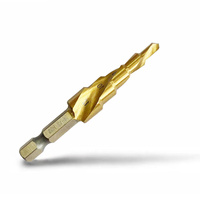 Lexem 4-12mm HSS Step Drill Bit