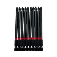 Lexem 100mm Magnetic PH2 Power Bit (10 Pack)