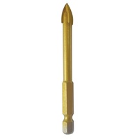 LEXEM 6.5mm Tile & Glass Drill Bit Hex Shank