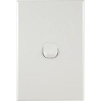 Connected Switchgear GEO 1 Gang Light Switch White