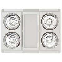 Martec Profile Panel 4 Bathroom Heater White