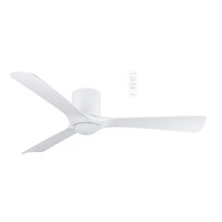 Martec Fresno 1320mm Smart DC Ceiling Fan + Light with WiFi Remote White