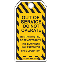Out of Service Tag (5 Pack)