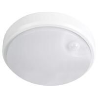 Martec Cove 15W LED Tricolour Round Bunker with PIR Sensor