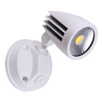Martec Fortress II 15W LED Single Exterior Security Light White