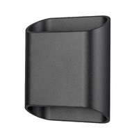 Martec Kiora 10W Tricolour LED Exterior Wall Light Matt Black