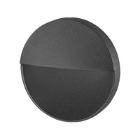 Martec Tivoli 4W Tricolour LED Surface Mount Step Light Matt Black