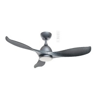 Martec Scorpion 1320mm Smart DC Ceiling Fan + Light with WiFi Remote Graphite/Carbon