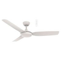 Martec Viper 3 1320mm Smart DC Ceiling Fan + Light with WiFi Remote White