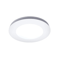 Martec Comet 240 Round DC Exhaust Fan with Light White