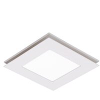 Martec Flow 250mm Square Exhaust Fan with Tricolour LED Light