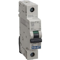 NHP 1 Pole D Curve Circuit Breaker 6kA