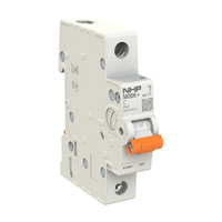 NHP MOD6+ 1 Pole Miniature Circuit Breaker 6kA