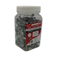 Maible 8G x 32mm Galvanised Button Head Needle Point Screws (200 Jar)