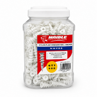 Maible Nylon Plasterboard Wall Anchor (400 Pack)
