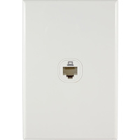 Connected Switchgear GEO Data / Telephone Outlet RJ45 Socket White